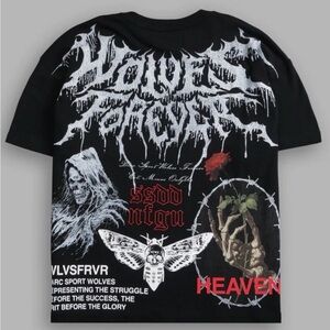 DARC SPORT [Small] DARC CHERISH "PREMIUM" OVERSIZED TEE IN BLACK